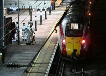 Nine people fighting for life in hospital after mass stabbing on UK train