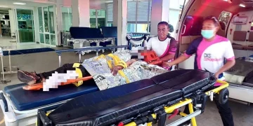 สถานทูตจีนประสานช่วยเหลือหนุ่มยูนนานเหยียบทุ่นระเบิดชายแดนสระแก้ว เผยอาการยังทรงตัว