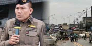 ผบ.ตร.กำชับดูแลจราจรเมืองหาดใหญ่ หลังน้ำลด เร่งซ่อมสัญญาณไฟ ผบช.ภ.9 สั่งเคลียร์ถนนทุกเส้นภายในคืนนี้