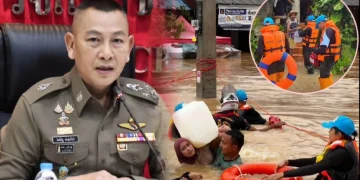 ผบ.ตร.เกาะติดสถานการณ์น้ำท่วมภาคใต้ กำชับตำรวจทุกหน่วยช่วยปชช.ทันที