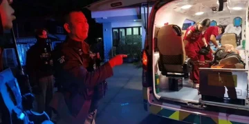 รวบ 3 โจ๋ขี่ จยย.ไล่แทงหนุ่มวัย 37 กลางหลัง 2 แผลเจ็บปางตายเหตุเกิดหน้า รร.ดังอุดร