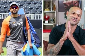 अवैध सट्टेबाजी एप्स में क्रिकेटर सुरेश रैना व शिखर धवन की 11.14 करोड़ की संपत्ति कुर्क