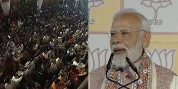 भाजपा मुख्यालय से बोले पीएम मोदी- बिहार की जनता ने गर्दा उड़ा दिया…