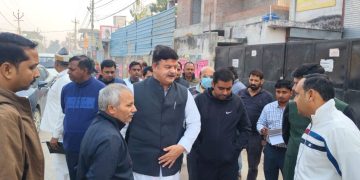 साकेतपुरी कॉलोनी से हटेगा अतिक्रमण, नालियों पर लगेगी स्लैब