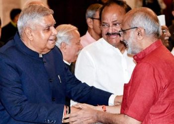 उपराष्ट्रपति सीपी राधाकृष्णन से मिले जगदीप धनखड़