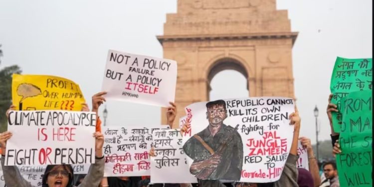 प्रदूषण के नाम पर दिल्ली में अर्बन नक्सली, 23 गिरफ्तार