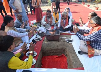 नए डाक घर हुआ शिलान्यास