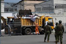 Rioting at Ecuadorian prison leaves 31 inmates dead
