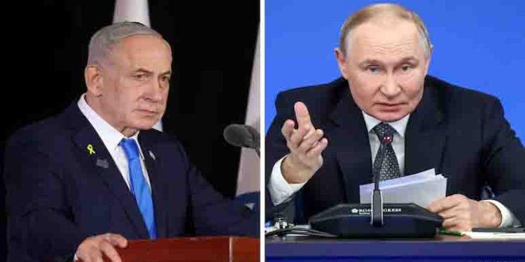 Netanyahu, Putin Discuss Middle East After Russia’s UN Resolution On Gaza