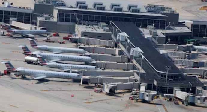 Bomb threat halts flights at Philadelphia airport, US aviation authority says