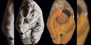 12,000-Year-Old Figurine Of Woman, Goose Offers Peek In Prehistoric Belief