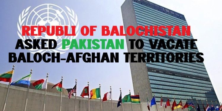 Balochistan Republic Urges Pakistan to Withdraw from Baloch-Afghan Territories, Calls for Joint Defense Pact with Afghanistan