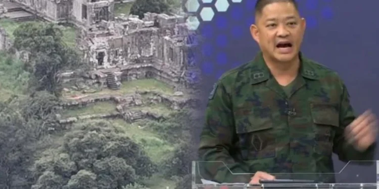 ไทยชี้กัมพูชาใช้โบราณสถานเป็นฐานยิงโจมตี-กองทัพรวบหลักฐาน พร้อมยืนยันสิทธิป้องกันตนเอง 1 ไทยชี้กัมพูชาใช้โบราณสถานเป็นฐานยิงโจมตี-กองทัพรวบหลักฐาน พร้อมยืนยันสิทธิป้องกันตนเอง