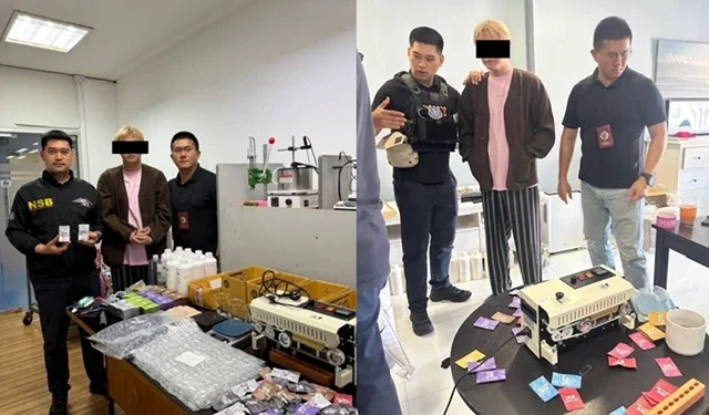 รวบจีนเทาใช้ห้องคอนโดเป็นฐานผลิตหัวพอตเค ขายให้เพื่อนร่วมชาติ ย่านห้วยขวาง 1 รวบจีนเทาใช้ห้องคอนโดเป็นฐานผลิตหัวพอตเค ขายให้เพื่อนร่วมชาติ ย่านห้วยขวาง