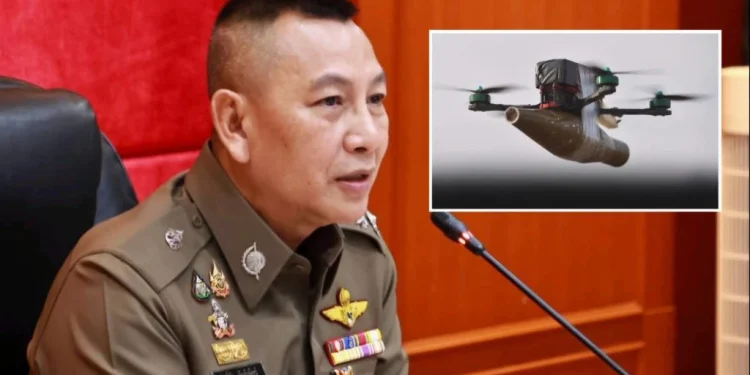 ผบ.ตร.กำชับมาตรการป้องกันภัยคุกคามจากโดรน เฝ้าระวังน่านฟ้าเข้ม ขอปชช.ช่วยแจ้งเบาะแส บันทึกภาพเป็นหลักฐาน