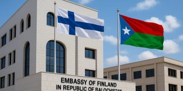 Baloch Group Welcomes Finland’s Embassy Closure in Pakistan, Urges Global Pressure on Islamabad