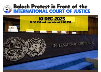 Baloch Activists to Stage Human Rights Day Protest Outside International Court of Justice