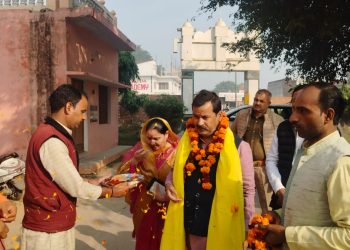 सामाजिक सेवा व धार्मिक आयोजनों के साथ मनाया गया पूर्व महापौर ऋषिकेश उपाध्याय का जन्मदिवस