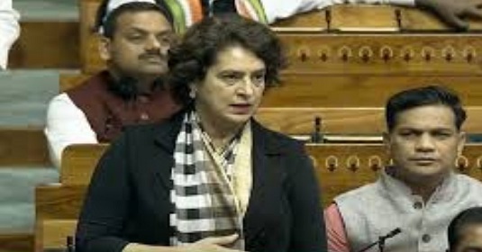 सरकार खुद नहीं चलाना चाहती संसद! प्रियंका गांधी 1 सरकार खुद नहीं चलाना चाहती संसद! प्रियंका गांधी