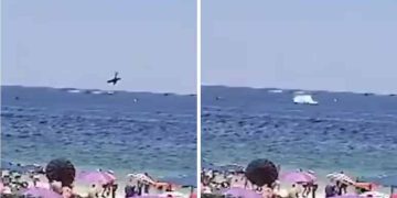 On Camera, Small Plane Crashes Into Sea In Brazil, Pilot Dies