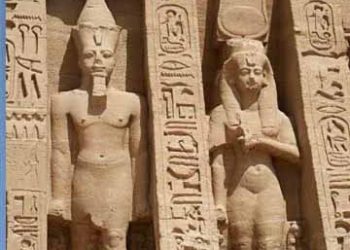 Two Colossal Statues Of Pharaoh Restored In Luxor After 2 Decades