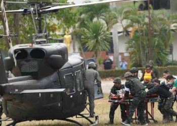 Thailand-Cambodia border fighting continues as Trump says he will return both sides to peace