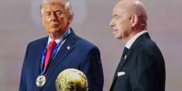 Donald Trump awarded first FIFA Peace Prize at 2026 World Cup draw