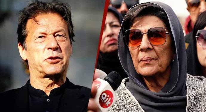 Imran Khan’s sisters booked under anti-terror law over sit-in outside Adiala Jail
