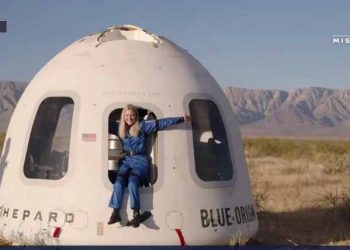 Engineer becomes first wheelchair user to go to space