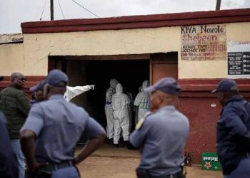 Eleven arrested over mass shooting in South Africa tavern