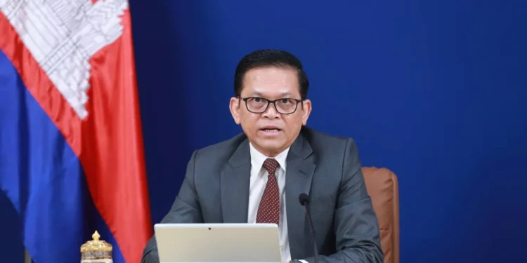 กัมพูชาย้ำไม่ยอมรับการเปลี่ยนแปลงเขตแดนที่เกิดจากการใช้กำลัง