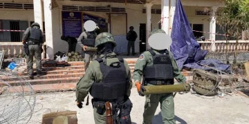 ตะลึง! คลังแสงกัมพูชาซุกกลางกาสิโนทมอดา ทั้งเครื่องยิงจรวดต่อสู้รถถัง-เครื่องยิงลูกระเบิด ปืนไร้แรงสะท้อน กระสุนหมื่นนัด