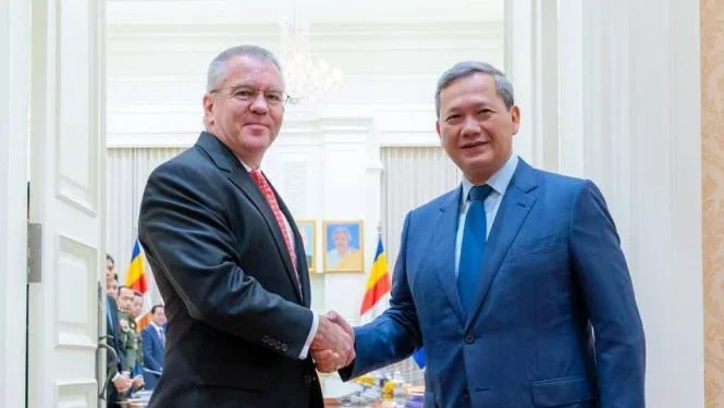 สหรัฐฯ ยินดีแอร์แคมโบเดียสั่งซื้อโบอิ้ง 10 ลำ ย้ำกัมพูชาบอกยังจับตาสถานการณ์ชายแดนใกล้ชิด