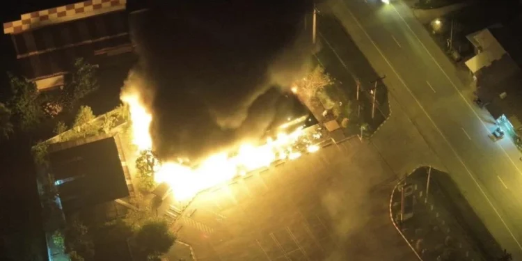 ORประสานหน่วยงานดูแลความปลอดภัย-ตรวจสอบความเสียหาย หลังเกิดบึ้มปั๊มน้ำมัน 11แห่งใน3จังหวัดชายแดนใต้