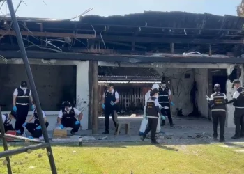 พฐ.ภาค 2 เร่งตรวจวิถีจรวด BM21 ถล่มบ้านหนองเสม็ด ทำบ้านเรือน ปชช.เสียหาย 30 หลัง