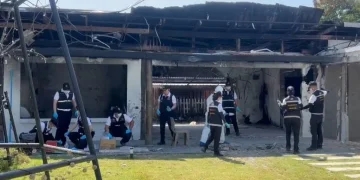 พฐ.ภาค 2 เร่งตรวจวิถีจรวด BM21 ถล่มบ้านหนองเสม็ด ทำบ้านเรือน ปชช.เสียหาย 30 หลัง