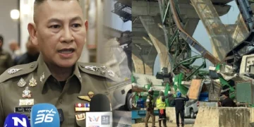 ผบ.ตร.สั่งระดมตำรวจจราจรเร่งคลี่คลายจราจร เหตุเครนถล่ม ถ.พระราม 2 กำชับพงส.เก็บหลักฐานเอาผิดผู้เกี่ยวข้องตรงไปตรงมา