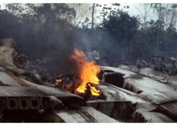 Small plane crashes in northeast Colombia, killing all 15 on board