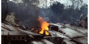 Small plane crashes in northeast Colombia, killing all 15 on board