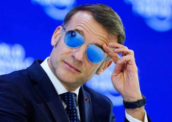 Trump mocks Macron’s sunglasses in Davos speech