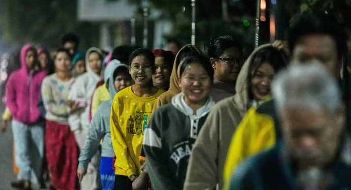 Myanmar holds second round of voting in military’s lopsided 1st general election