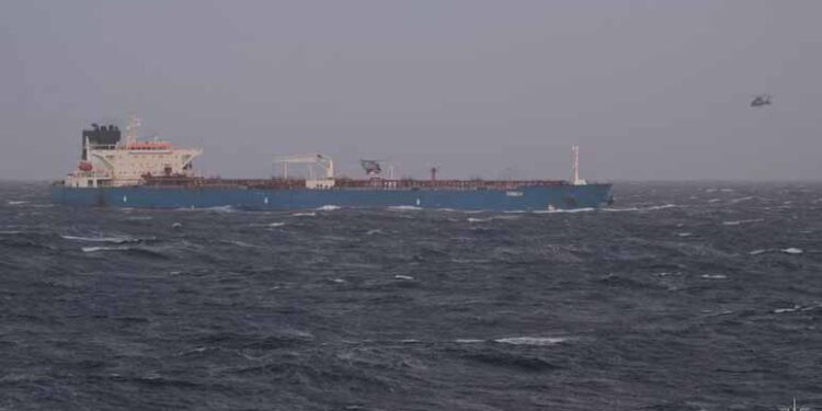 Suspected Russia ‘Shadow Fleet’ Tanker Bound For French Port