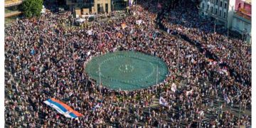 Thousands rally in Serbia as students vow to fight against corruption