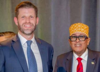 Somaliland president pitches business opportunities to Trump’s son