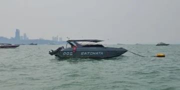 ยิงถล่มสปีดโบ๊ทนายกสมาคมเรือท้องถิ่นพัทยา ขณะลอยลำกลางอ่าวพัทยา คาดข่มขู่