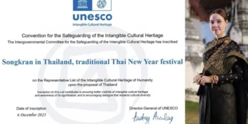 “ซาบีดา”ยันสงกรานต์ไทยขึ้นทะเบียนยูเนสโกสมบูรณ์ตั้งแต่ปี 66 ชี้เขมรขอตามรอยไม่กระทบ