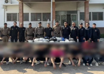 สกัดจับขบวนการลอบขน13 จีนเทาเข้าเมืองผิด กม.- ยึดมือถือเกือบ 300 เครื่อง