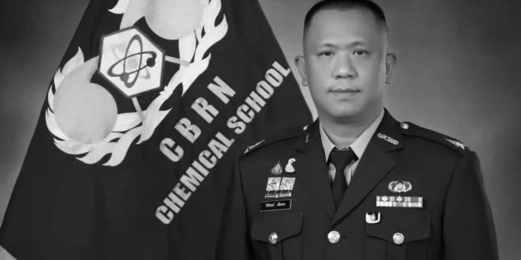 สุดอาลัย “พ.ต.วัชรินทร์ เข็มทอง” ทหารกล้าแนวหน้าชายแดน เสียชีวิตด้วยไข้เลือดออก