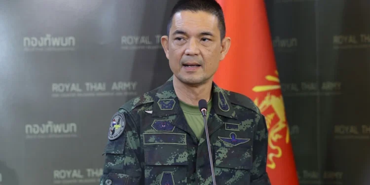 ทบ.เตือนกัมพูชาหยุดอ้างซ้ำๆ ทหารไร้วินัยยิงอาวุธเข้าฝั่งไทย ลั่นพร้อมตอบโต้หากจงใจคุกคาม