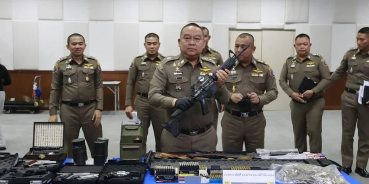 ผบช.ก.ลั่น!คะแนนเสียงต้องไม่เปื้อนเลือด ระดมจับมาเฟีย-มือปืน 92 ราย ยึดปืนกว่า 100 กระบอก